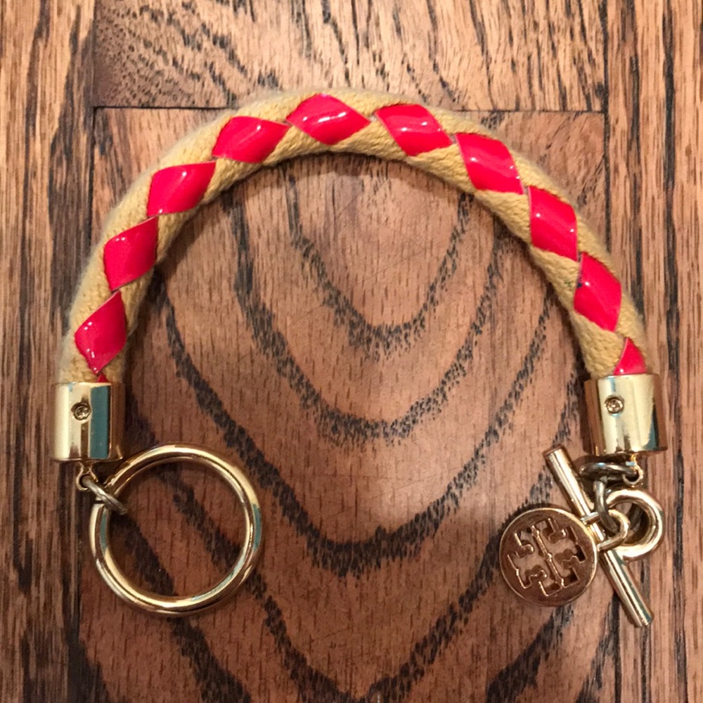 Women's Tory Burch Gold Rope Bracelet